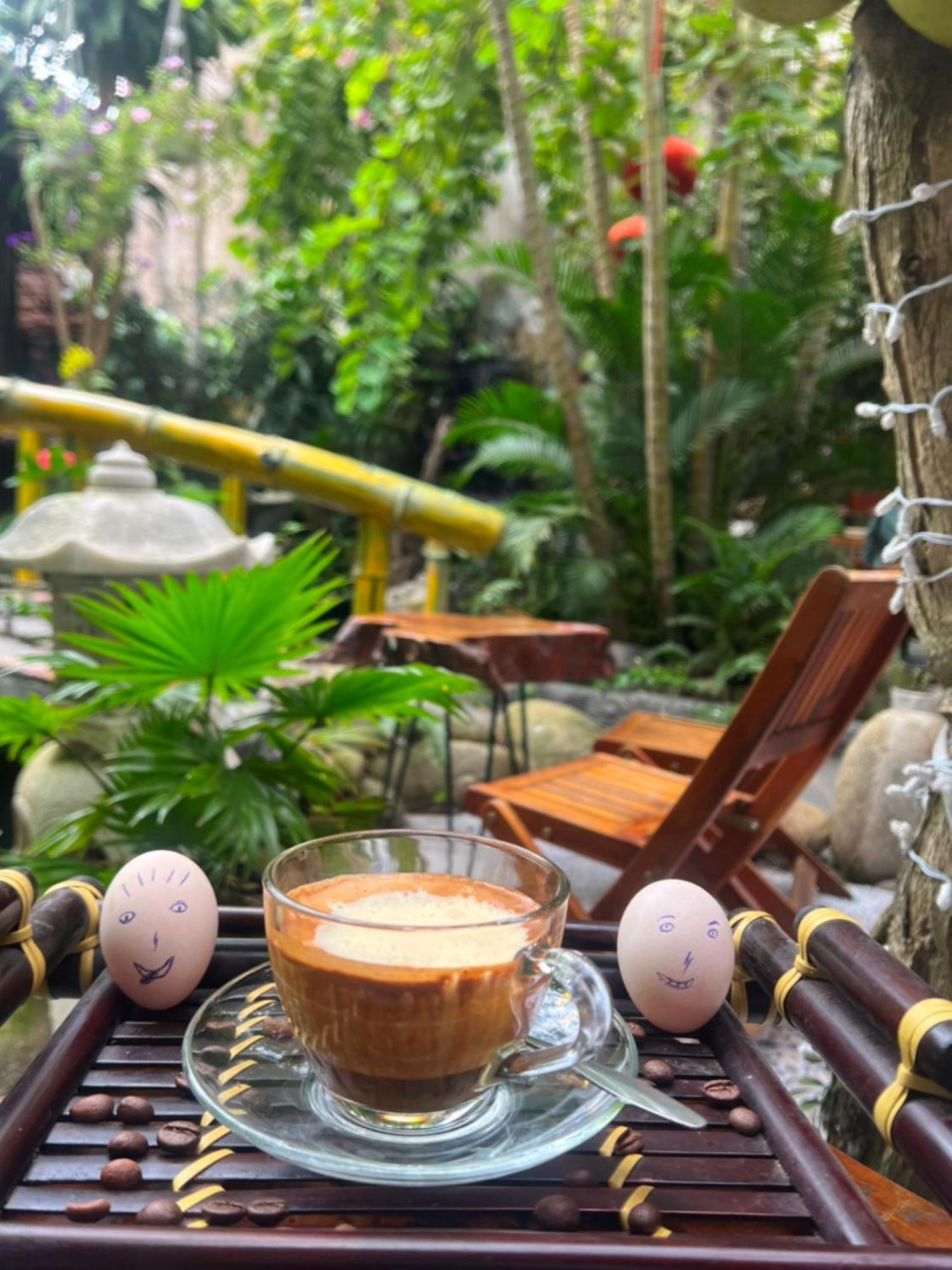 An Vien Coffee & Villa Ha Bang エクステリア 写真